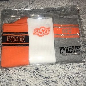 OSU PINK socks